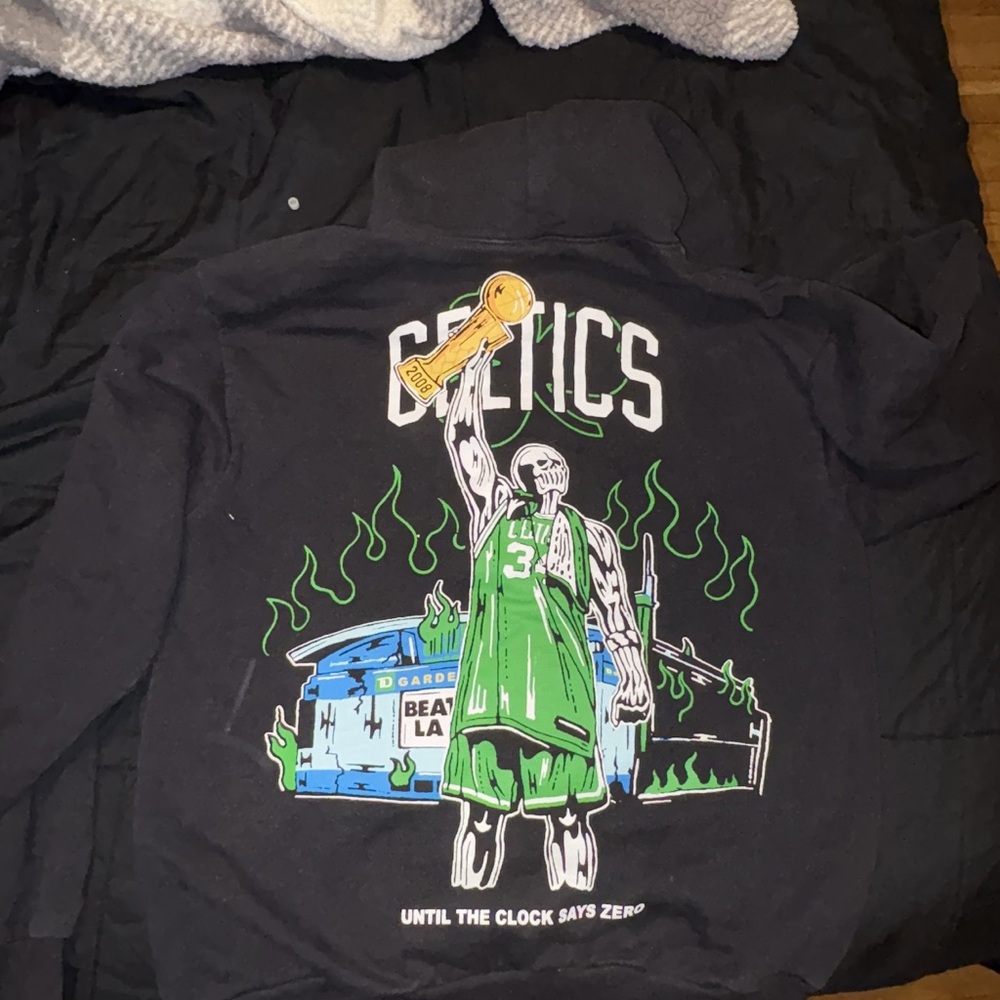 Men's Black Graphic Lightweight Jacket